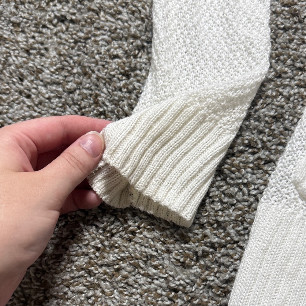 SO Cream Open-Front Cardigan - Picture 5 of 6